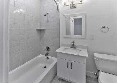 Crestwood Apartments Renovated Bathroom